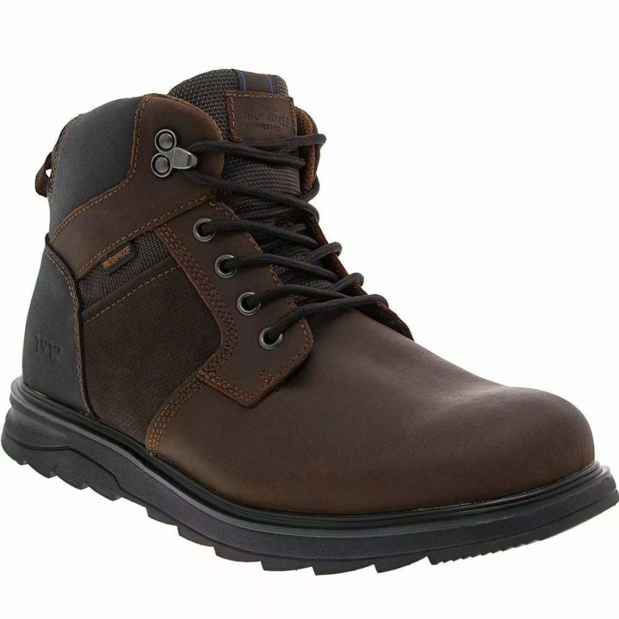 Mens Casual Boots * | Nunn Bush Shoes Nunn Bush Luxor Wp Plain Toe Boot Casual Boots Mens