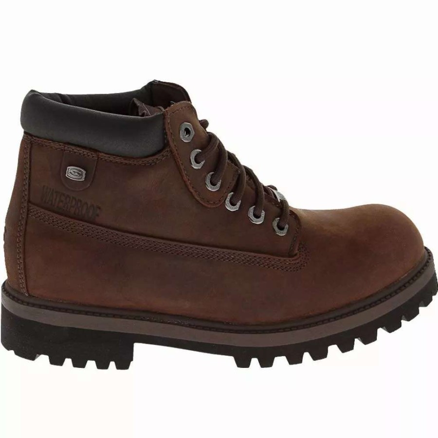 Mens Casual Boots * | Skechers Shoes Skechers Sergeants Verdict Casual Boots Mens