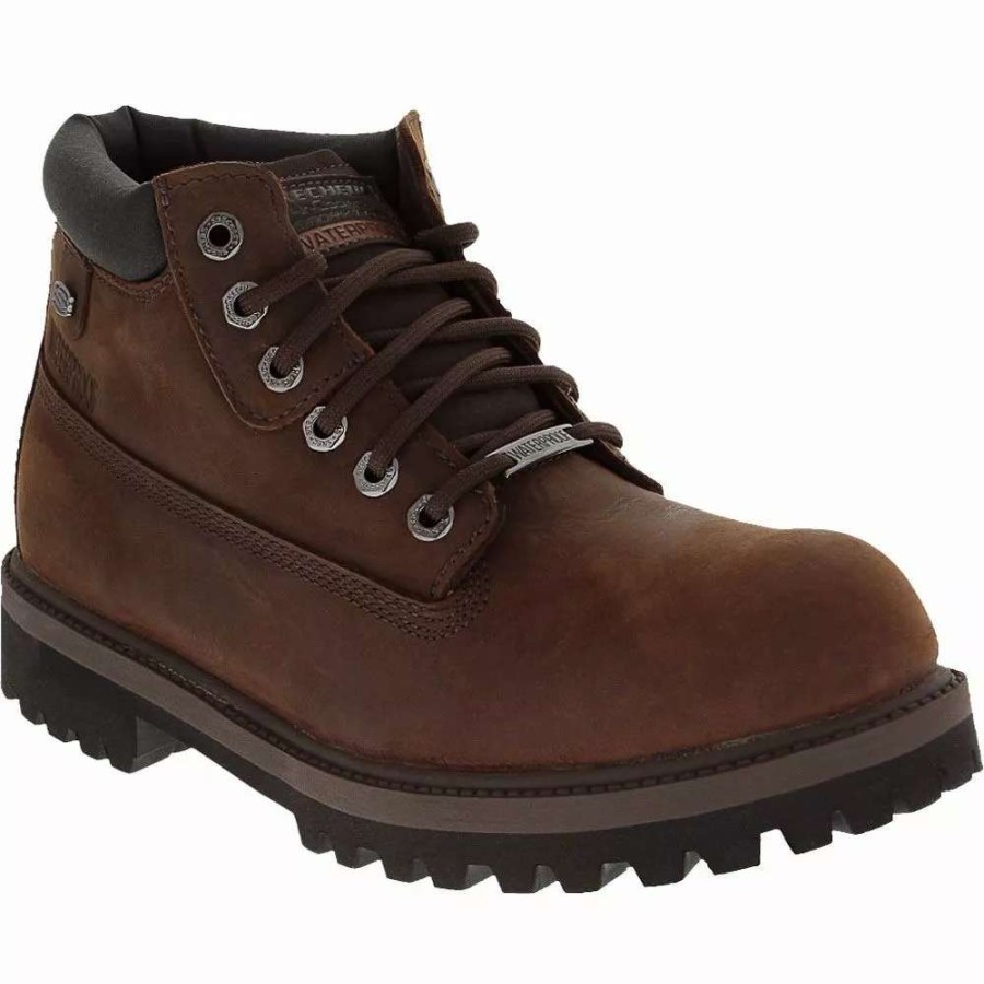 Mens Casual Boots * | Skechers Shoes Skechers Sergeants Verdict Casual Boots Mens