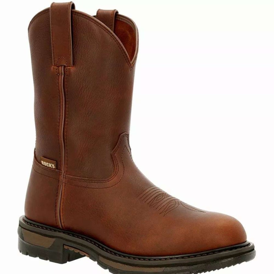 Mens Western Boots * | Rocky Boots Rocky Original Ride Rkw0349 Mens Unlined Western Boots