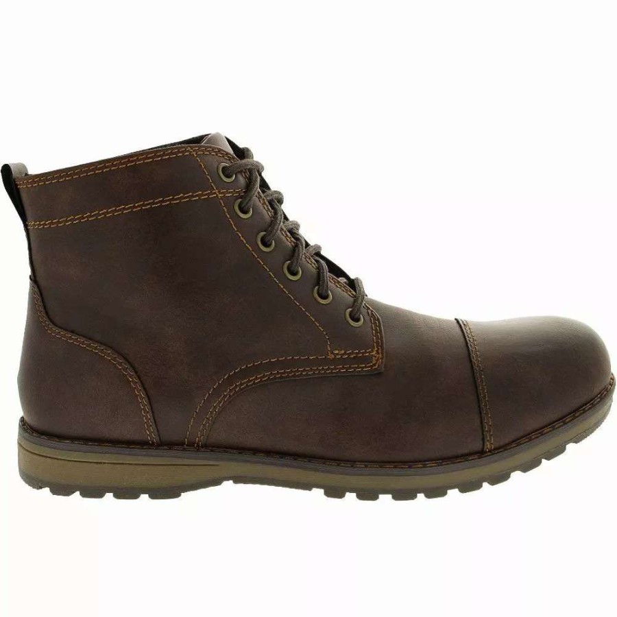 Mens Casual Boots * | Eastland Shoes Eastland Jason Cap Toe Casual Boots Mens