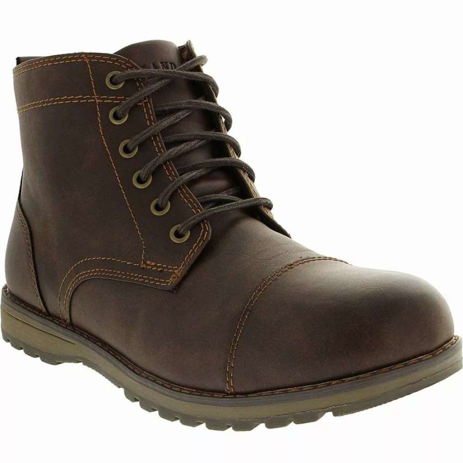 Mens Casual Boots * | Eastland Shoes Eastland Jason Cap Toe Casual Boots Mens