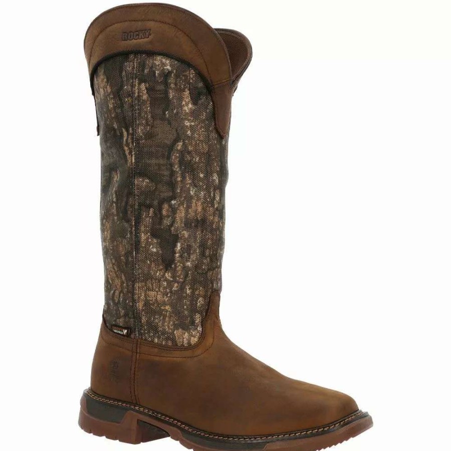 Mens Western Boots * | Rocky Boots Rocky Original Ride Flx Rkw0348 Mens Western Snake Boots