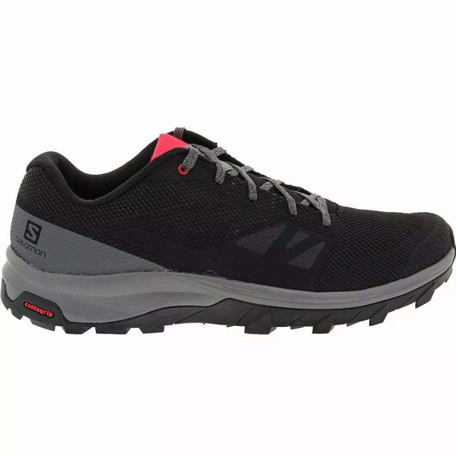 Mens Hiking Boots & Shoes * | Salomon Shoes Salomon Outline Low Hiking Shoes Mens