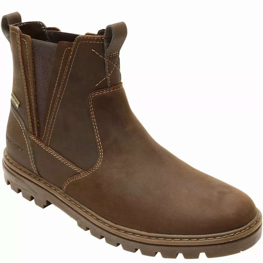 Mens Casual Boots * | Rockport Shoes Rockport Weather. Or Not Chelse Casual Boots Mens