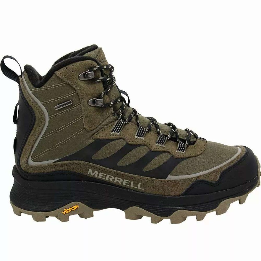 Mens Hiking Boots & Shoes * | Merrell Shoes Merrell Moab Speed Thermo Mid Insulated Hiking Boots Mens