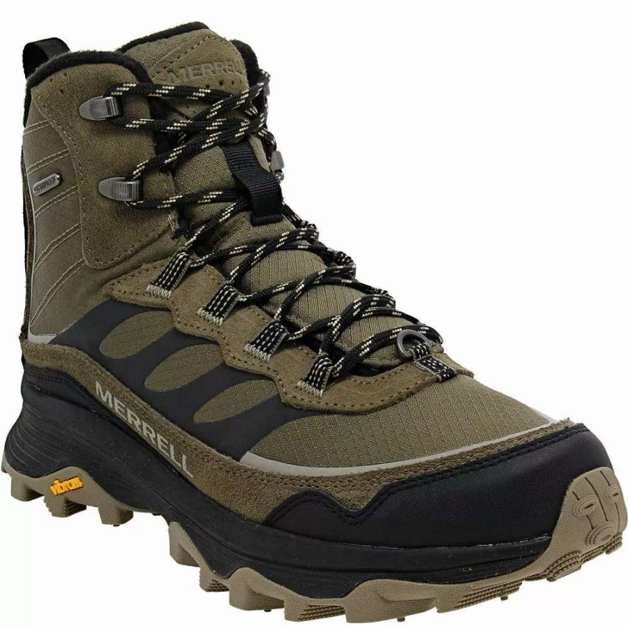 Mens Hiking Boots & Shoes * | Merrell Shoes Merrell Moab Speed Thermo Mid Insulated Hiking Boots Mens