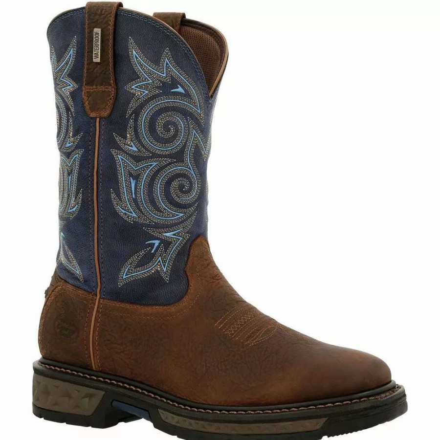 Mens Western Boots * | Georgia Boot Carbo-Tec Gb00435 Mens Western Boots