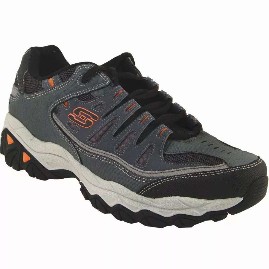 Mens Hiking Boots & Shoes * | Skechers Shoes Skechers After Burn M Fit Hiking Shoes Mens