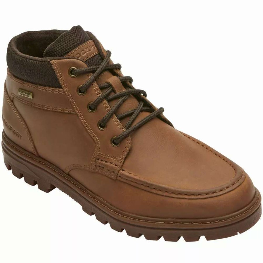 Mens Casual Boots * | Rockport Shoes Rockport Weather Ready Moc Mens Waterproof Casual Boots