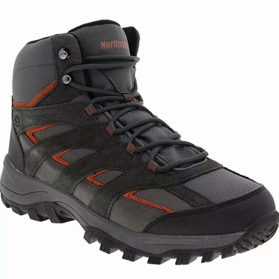 Mens Hiking Boots & Shoes * | Northside Shoes Northside Gresham Mid Wp Hiking Boots Mens