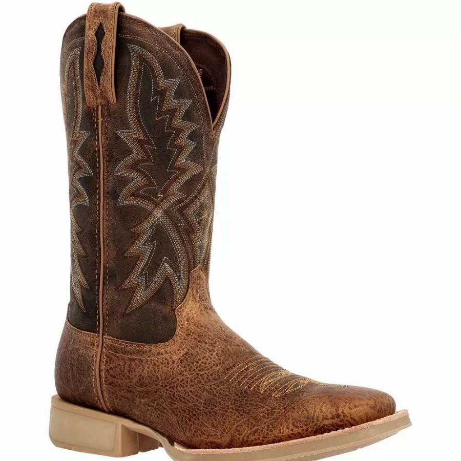 Mens Western Boots * | Durango Boots Durango Rebel Pro Lite Rustic Tobacco 12" Mens Western Boots