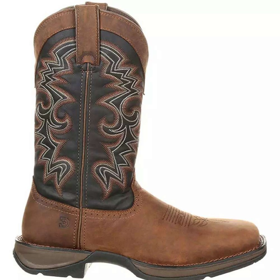 Mens Western Boots * | Durango Boots Durango Rebel Chocolate Midnight Mens Western Boots