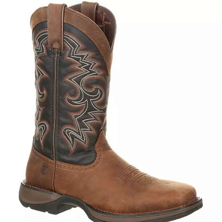 Mens Western Boots * | Durango Boots Durango Rebel Chocolate Midnight Mens Western Boots