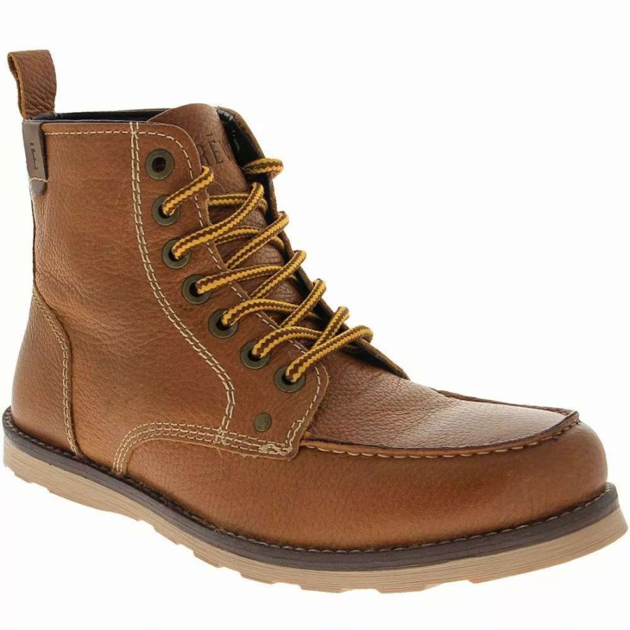 Mens Casual Boots * | Crevo Shoes Crevo Buck Lace Up Ankle Boots Mens