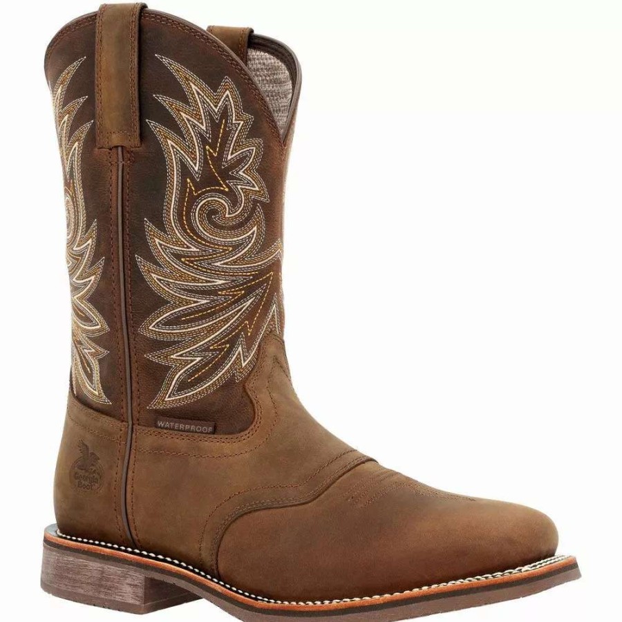 Mens Western Boots * | Georgia Boot Carbo-Tec Gb00525 Mens Western Boots