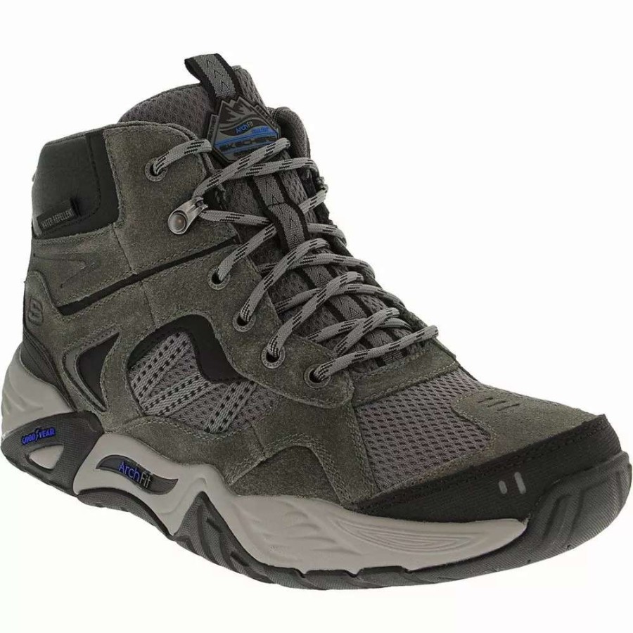 Mens Hiking Boots & Shoes * | Skechers Shoes Skechers Arch Fit Recon Percival Hiking Boots Mens