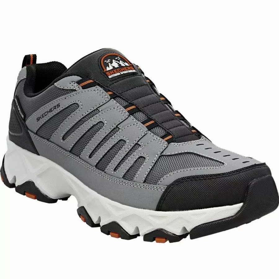 Mens Hiking Boots & Shoes * | Skechers Shoes Skechers Relaxed Fit Crossbar Cedar Hiking Shoes Mens