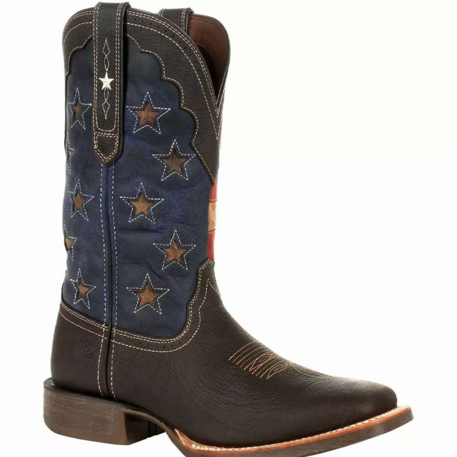 Mens Western Boots * | Durango Boots Durango Rebel Pro Vintage Flag 12" Mens Western Boots