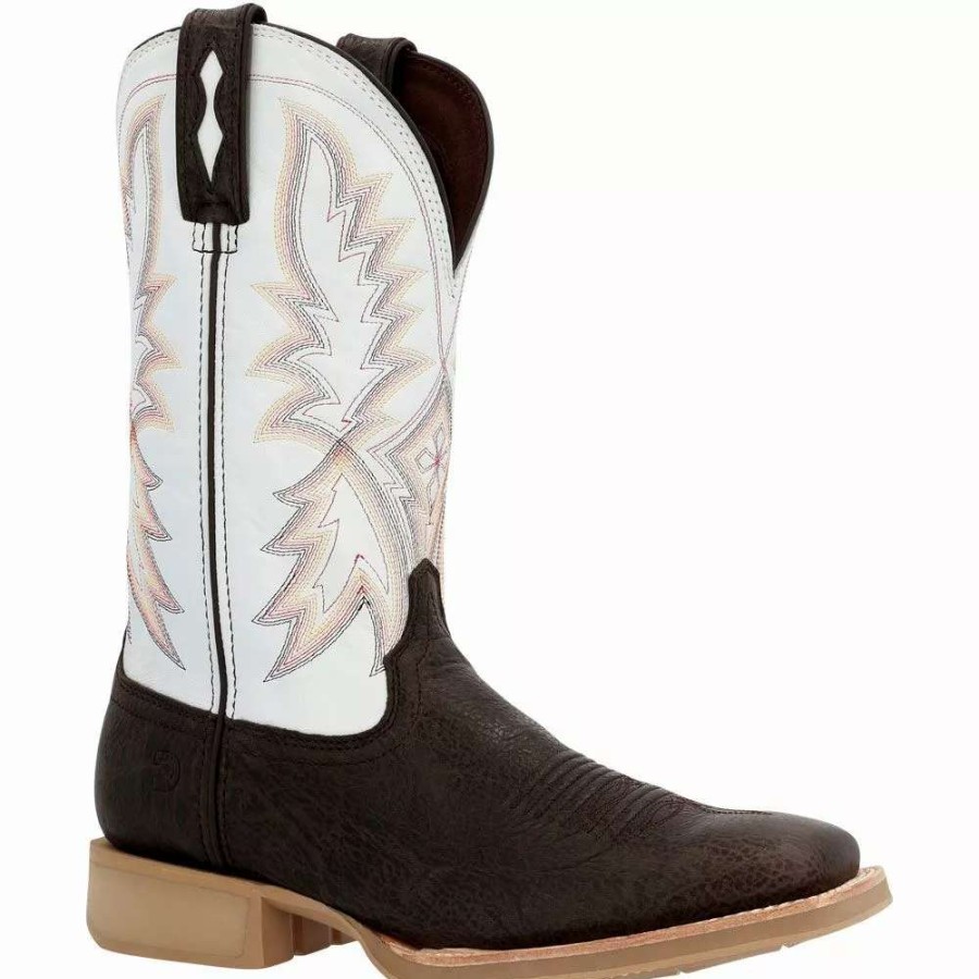 Mens Western Boots * | Durango Boots Durango Rebel Pro Lite Dark Hickory White 12" Mens Western Boots