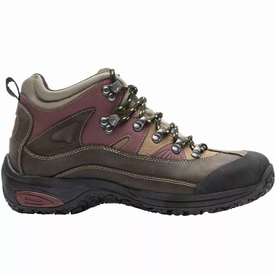 Mens Hiking Boots & Shoes * | Dunham Shoes Dunham Cloud Brown Hiking Boots Mens