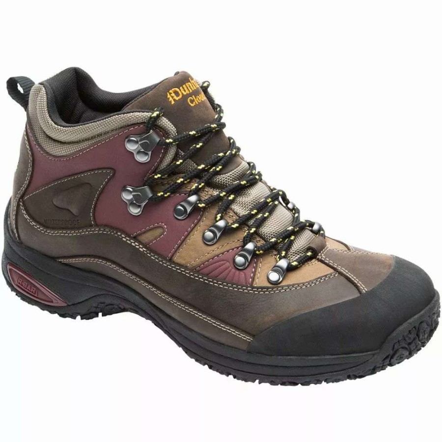 Mens Hiking Boots & Shoes * | Dunham Shoes Dunham Cloud Brown Hiking Boots Mens