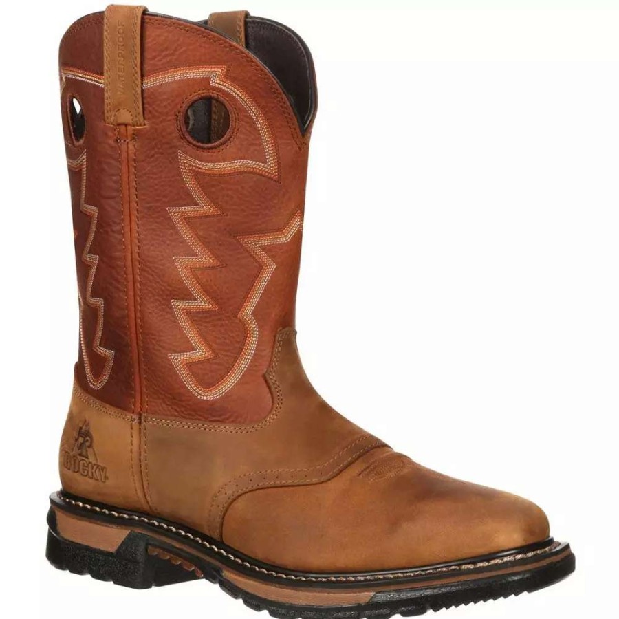 Mens Western Boots * | Rocky Boots Rocky Rkyw039 Western Boots Shoes Mens