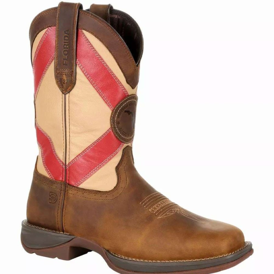 Mens Western Boots * | Durango Boots Durango Rebel Florida State Flag Mens Western Boots