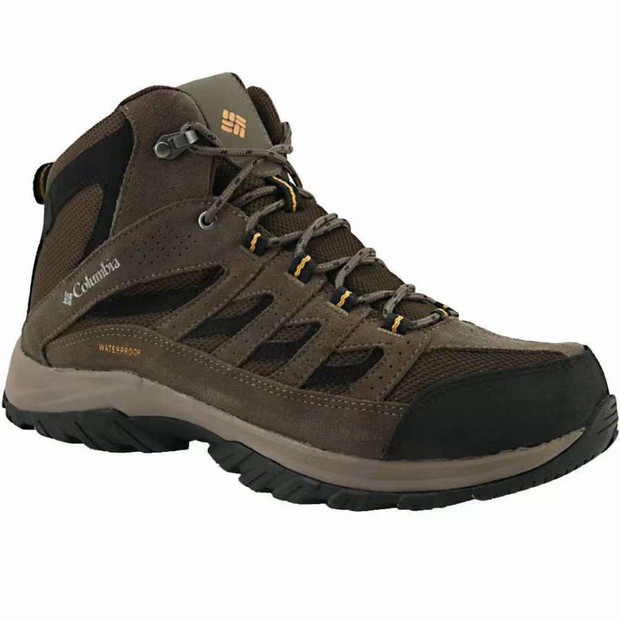 Mens Hiking Boots & Shoes * | Columbia Shoes Columbia Crestwood Mid H2O Hiking Boots Mens