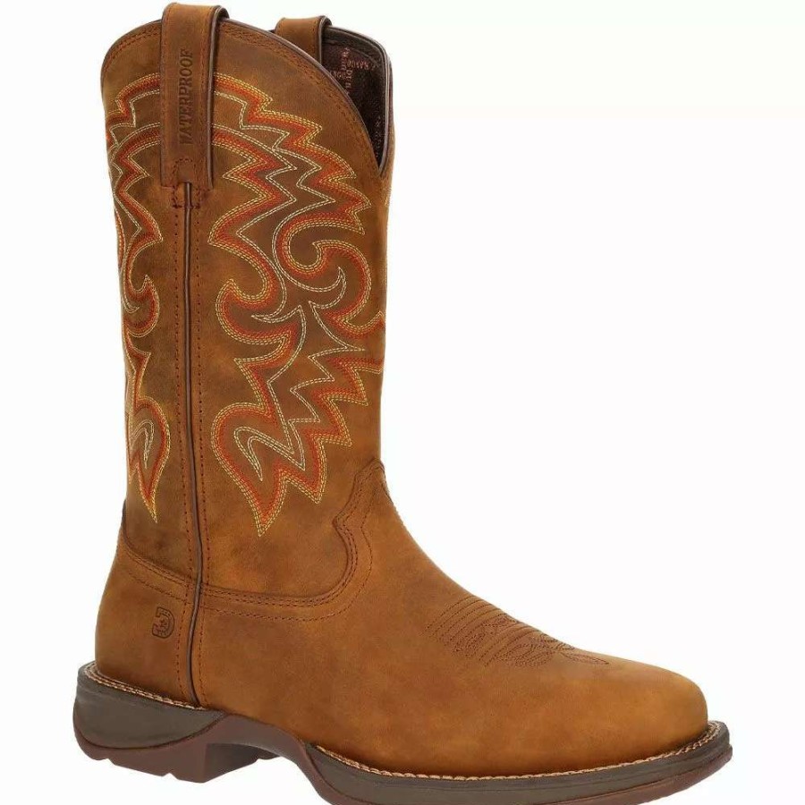 Mens Western Boots * | Durango Boots Durango Rebel Waterproof 12" Mens Western Boots