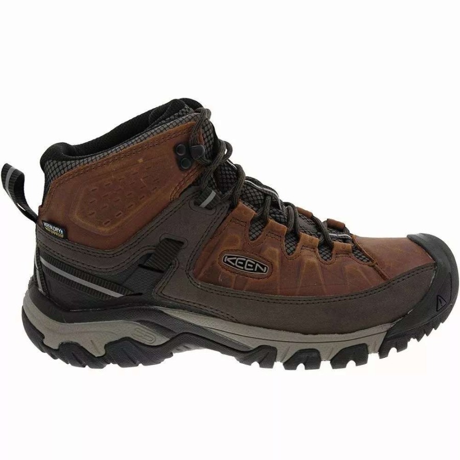 Mens Hiking Boots & Shoes * | Keen Shoes Keen Targhee Iii Mid Wp Hiking Boots Mens