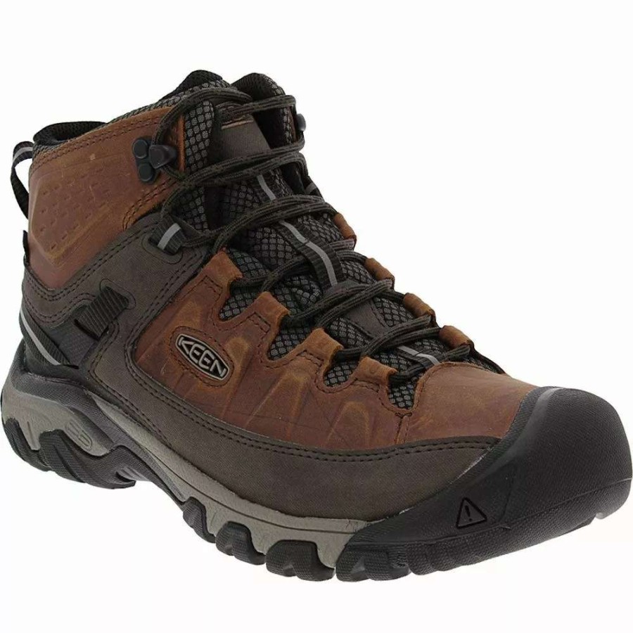 Mens Hiking Boots & Shoes * | Keen Shoes Keen Targhee Iii Mid Wp Hiking Boots Mens