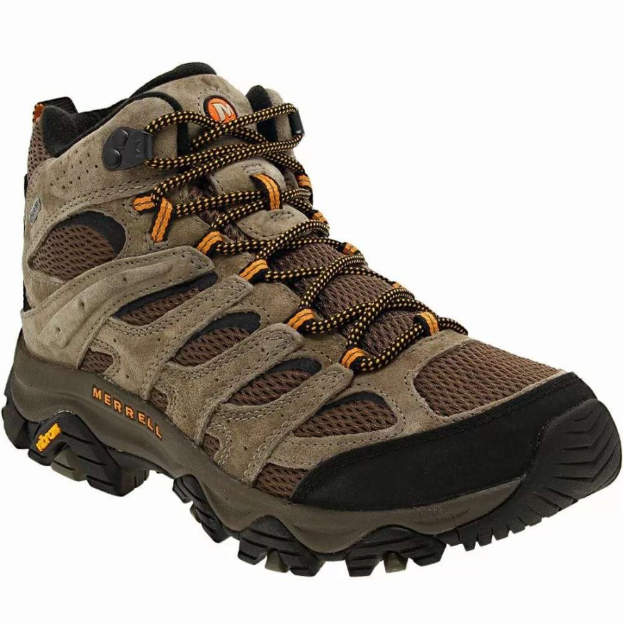 Mens Hiking Boots & Shoes * | Merrell Shoes Merrell Moab 3 Mid Goretex Hiking Boots Mens