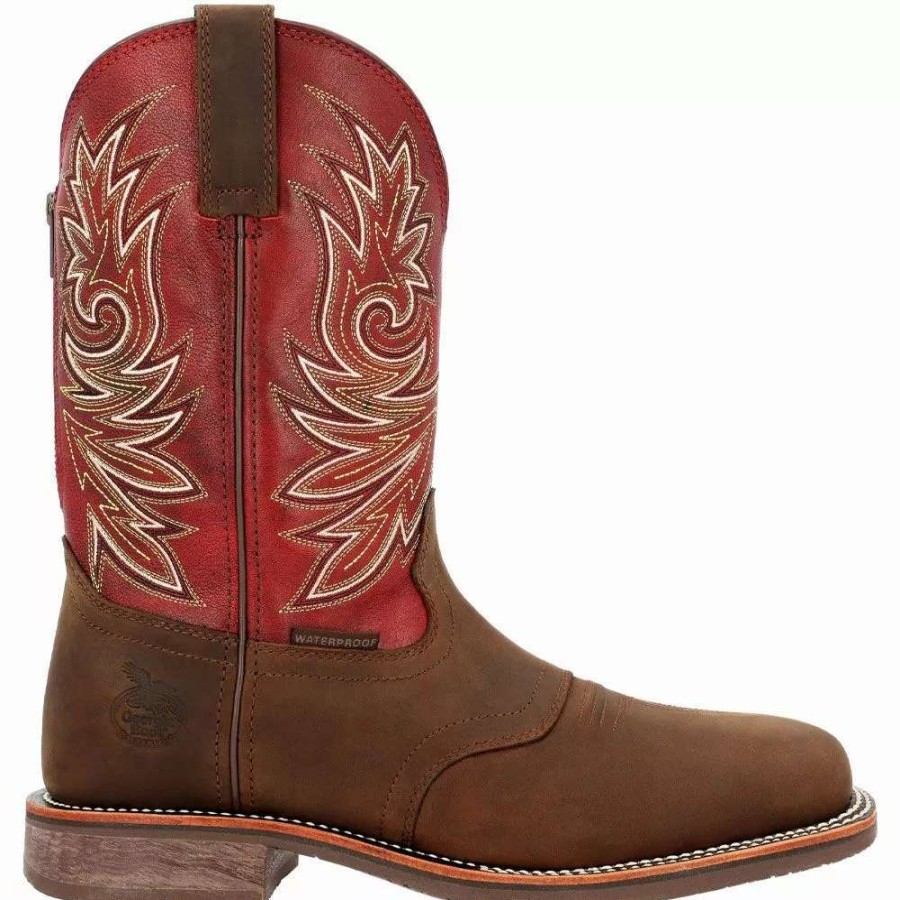 Mens Western Boots * | Georgia Boot Carbo-Tec Gb00526 Mens Western Boots