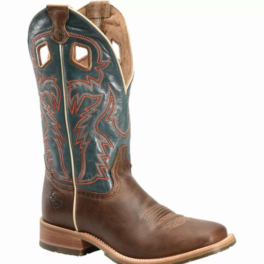 Mens Western Boots * | Double H Dh7021 Elliot Western Boots Mens