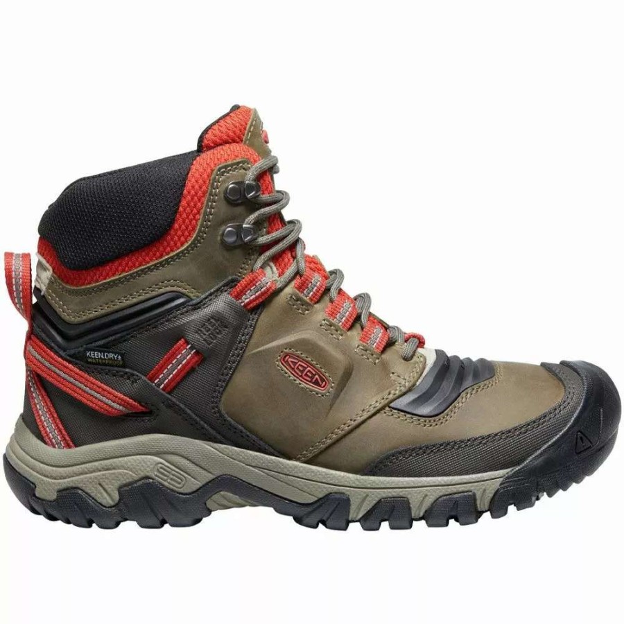 Mens Hiking Boots & Shoes * | Keen Shoes Keen Ridge Flex Wp Boot Wi Hiking Boots Mens