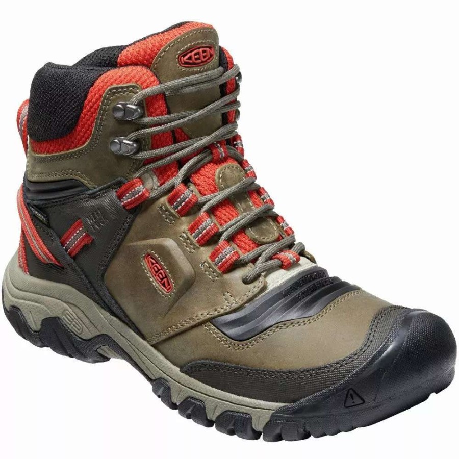 Mens Hiking Boots & Shoes * | Keen Shoes Keen Ridge Flex Wp Boot Wi Hiking Boots Mens