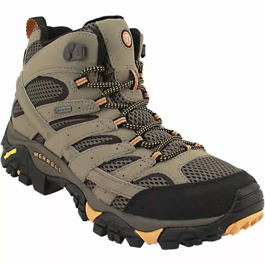 Mens Hiking Boots & Shoes * | Merrell Shoes Merrell Moab 2 Mid Gtx Hiking Boots Mens