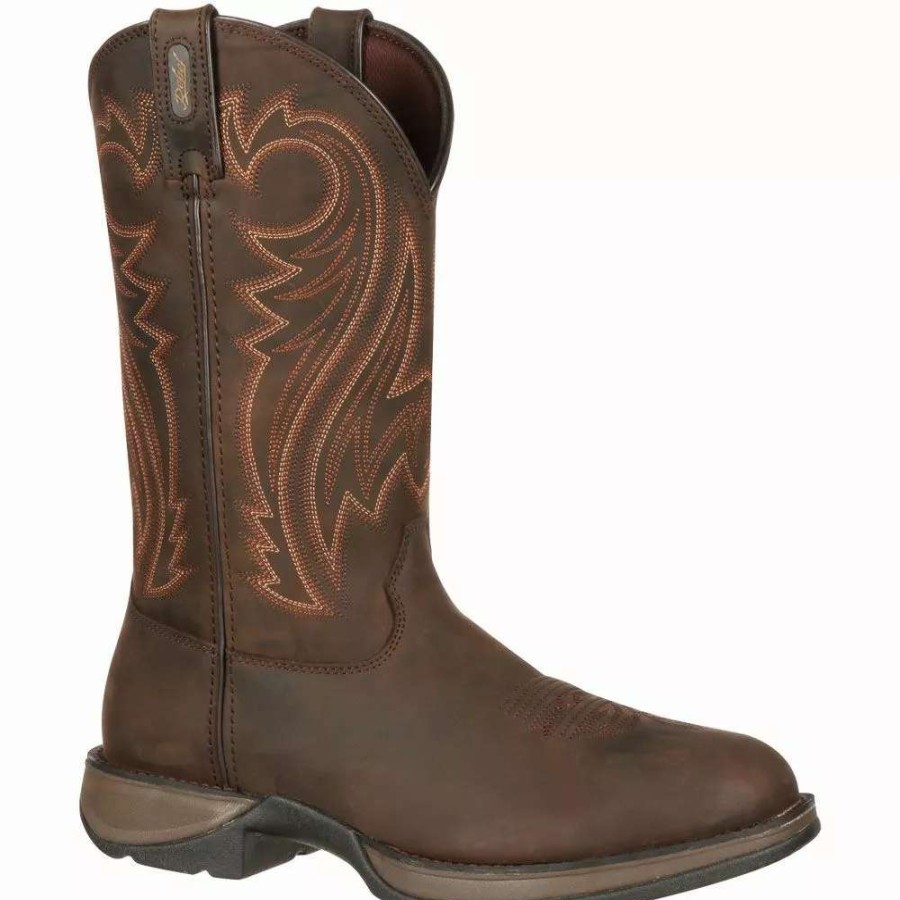 Mens Western Boots * | Durango Boots Durango Rebel Chocolate Mens Western Boots