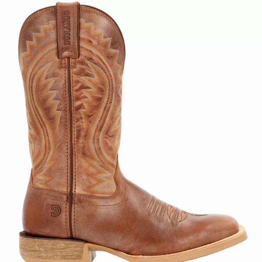 Mens Western Boots * | Rocky Boots Durango Rebel Ddb0394 Burnished Tan Mens Western Boots