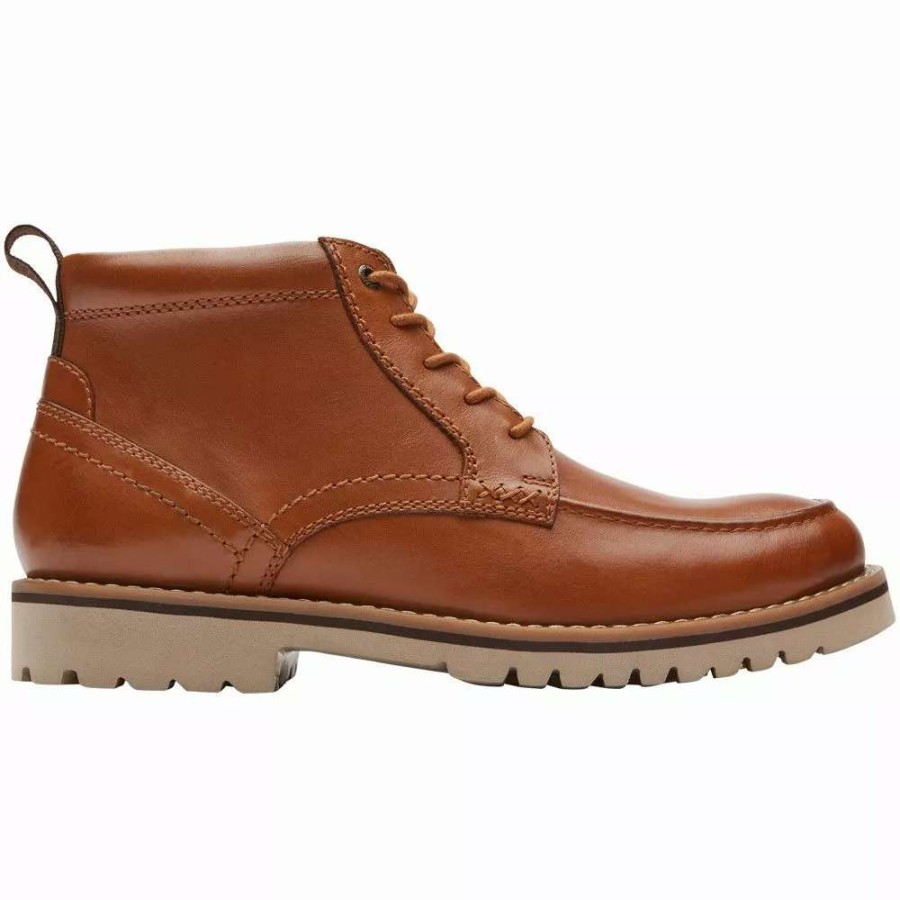 Mens Casual Boots * | Rockport Shoes Rockport Mitchell Moc Boot Casual Boots Mens