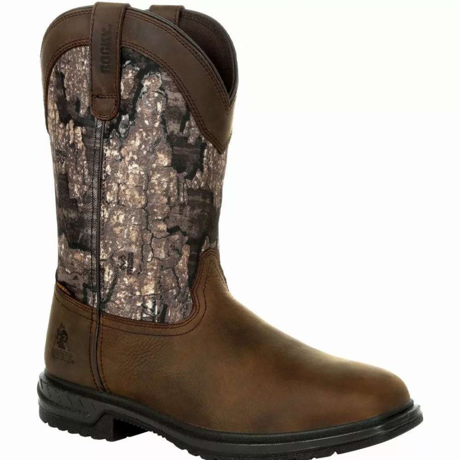 Mens Western Boots * | Rocky Boots Rocky Worksmart Rkw0326 Mens Insulated Western Boots