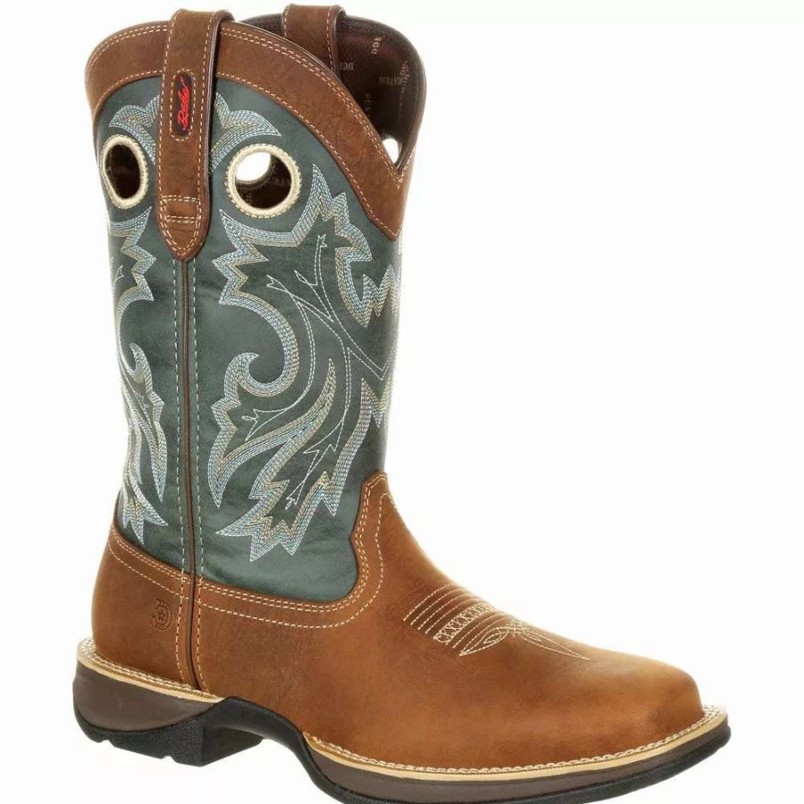 Mens Western Boots * | Durango Boots Durango Rebel Saddlehorn Clover Mens Western Boots