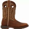 Mens Western Boots * | Durango Boots Durango Rebel Saddle Brown 11" Mens Western Boots